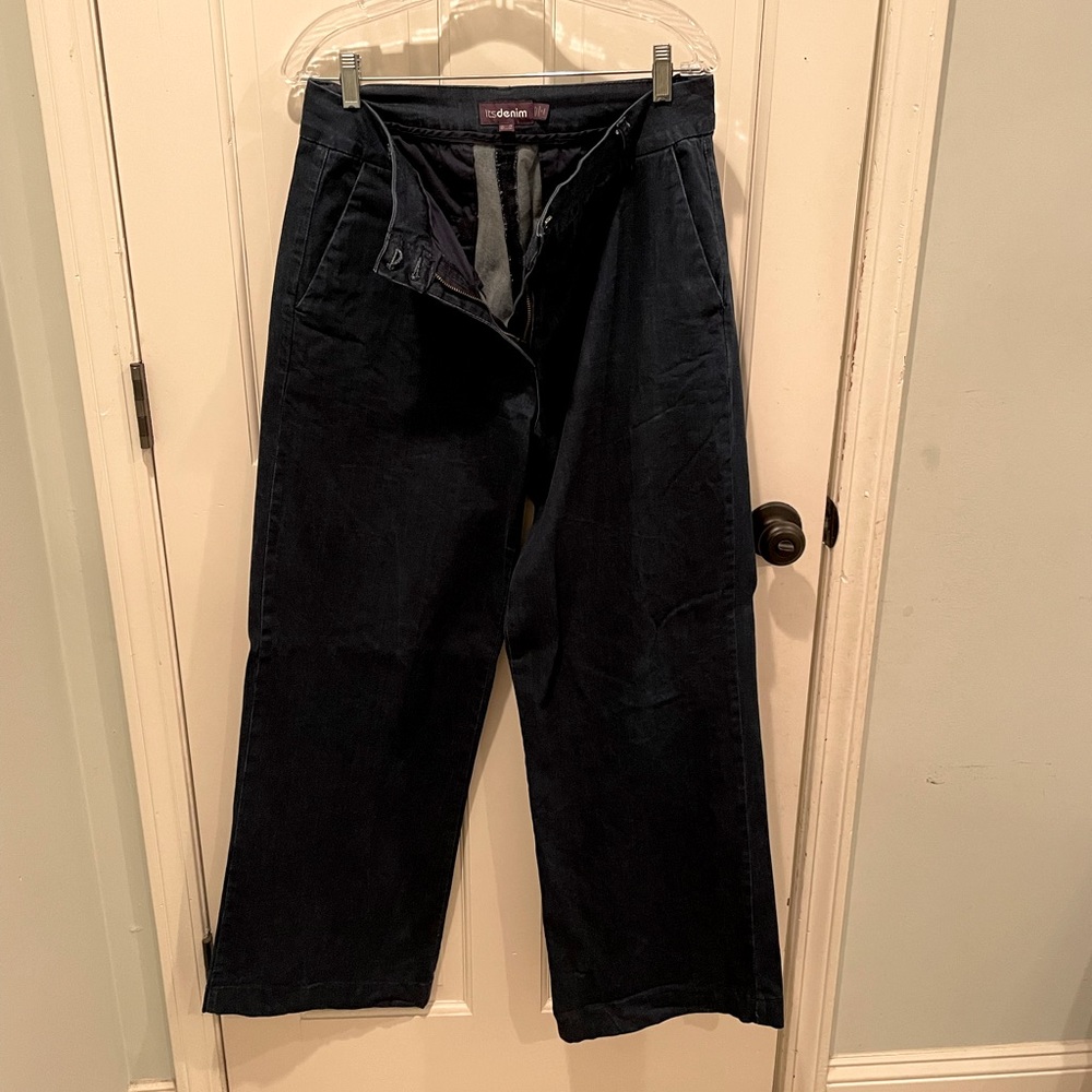 Womens tall Dark Rinse Bell bottom jeans